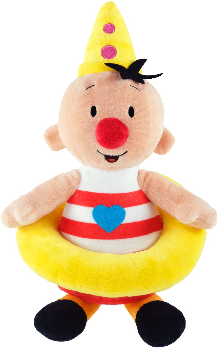 Studio 100 Bumba Plüsch-Kuscheltier mit Schwimmbecken – 30 cm