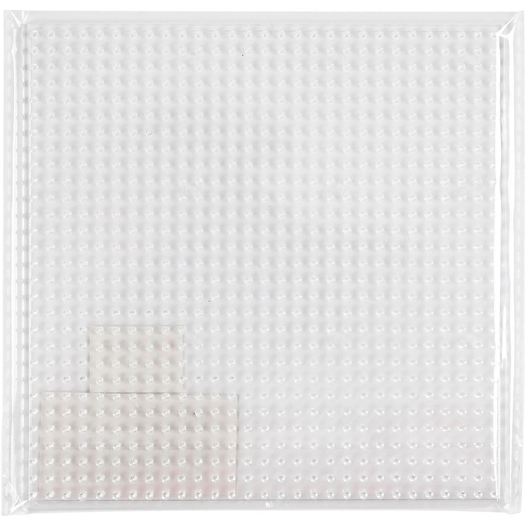 Creativ Company String Perlenzeichen Square Clear, 14,5 x 14,5 cm