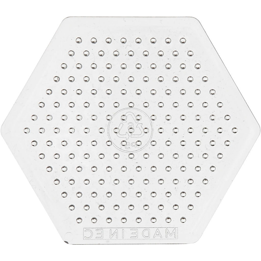 Creativ Company Grundplatte, Größe 7 cm, mittel, klar, 1 Stück