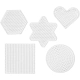 Https: www.cchobby.nl base-plate-assortment-shapes-medium-size-9-cm-medium-transparent-5-piece-1-box - afbeelding 1