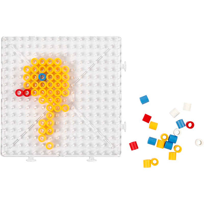 Creativ Company Grundplatte, großes Quadrat, Größe 15x15 cm, Jumbo, klar, 1 Stück