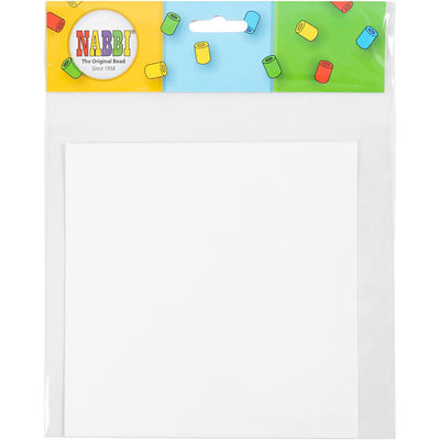 Nabbi Bügelpapier, Größe 16x16 cm, klar, transparent, 8 Blatt 1 Box