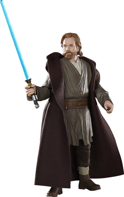 Disney Hasbro Star Wars Actionfigur Obi-Wan Kenobi (Jabiim) – schwarze Serie 2022 15 cm mehrfarbig