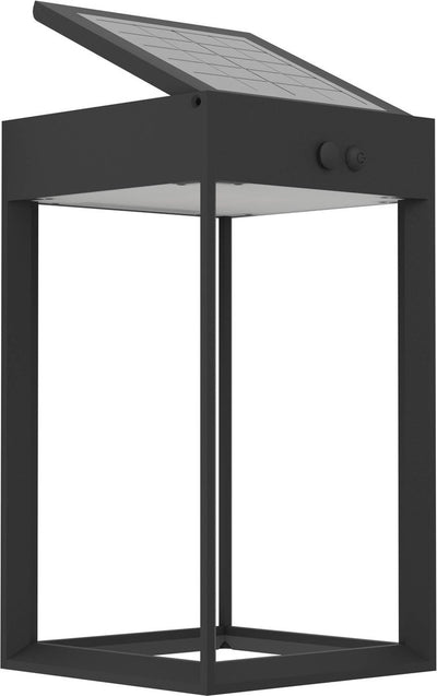 Eglo suzzara Solar-Außenwandleuchte - LED - 25 cm - Schwarz