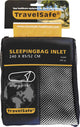 Travelsafe Mikrofaser-Inlet-Mumie - 1Pers. - gebrochenes Weiß