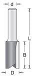 Hikoki Nutfräser 6mm Schaft=8mm