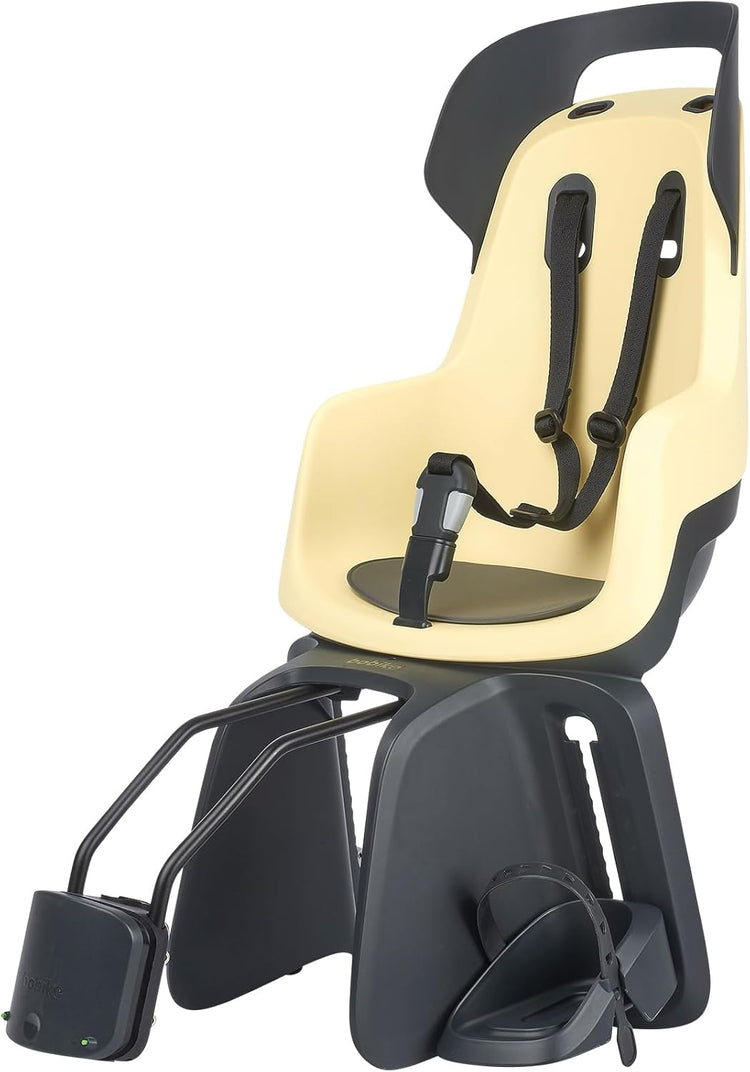 Bobike Kindersitz hinter Go Maxi Schlafposition – Zitronensorbet
