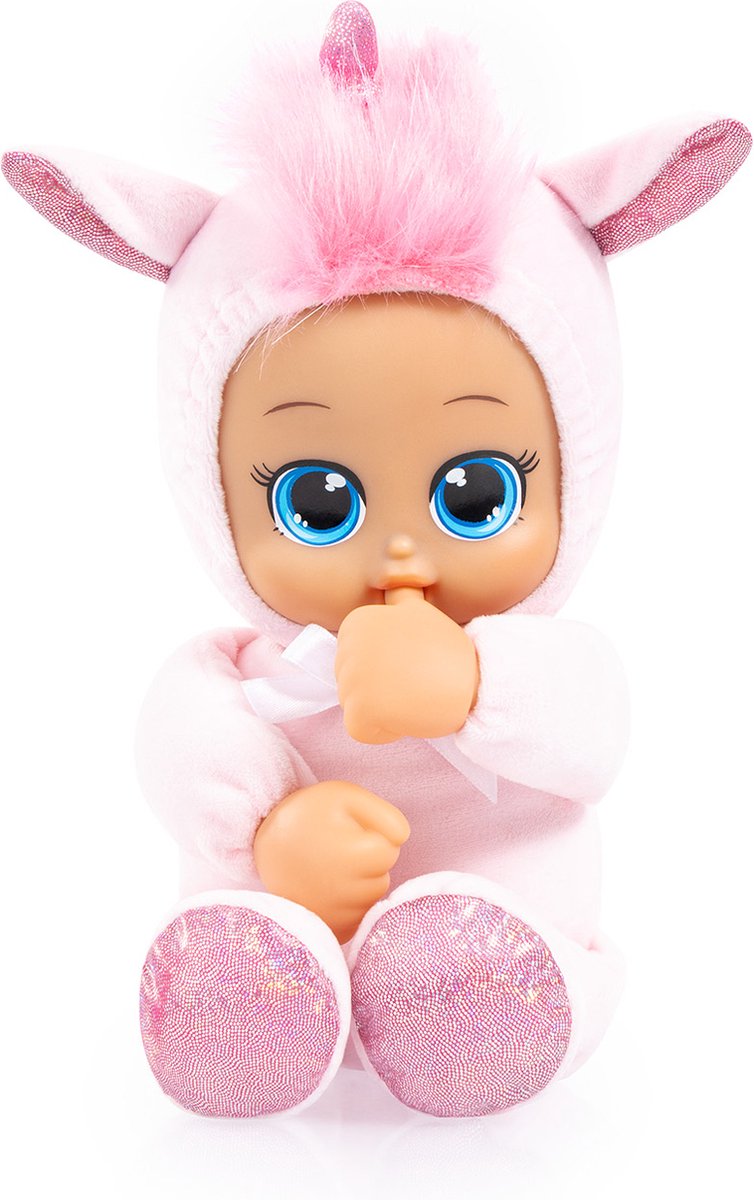 Bayer Design - Lustige Baby-Einhornpuppe in Rosa