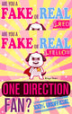 Bist du ein echter oder ein echter One-Direction-Fan? Bundle-Version – Rot und Gelb – das 100 % inoffizielle Quiz- und Fakten-Trivia-Reiseset-Spiel
