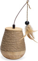Entworfen von Lotte Tuimel Mae – Katzenspielzeug – Holz – 15 x 15 x 18 cm