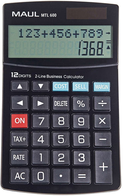 Tischrechner Maul MTL 600 Business Pro schwarz