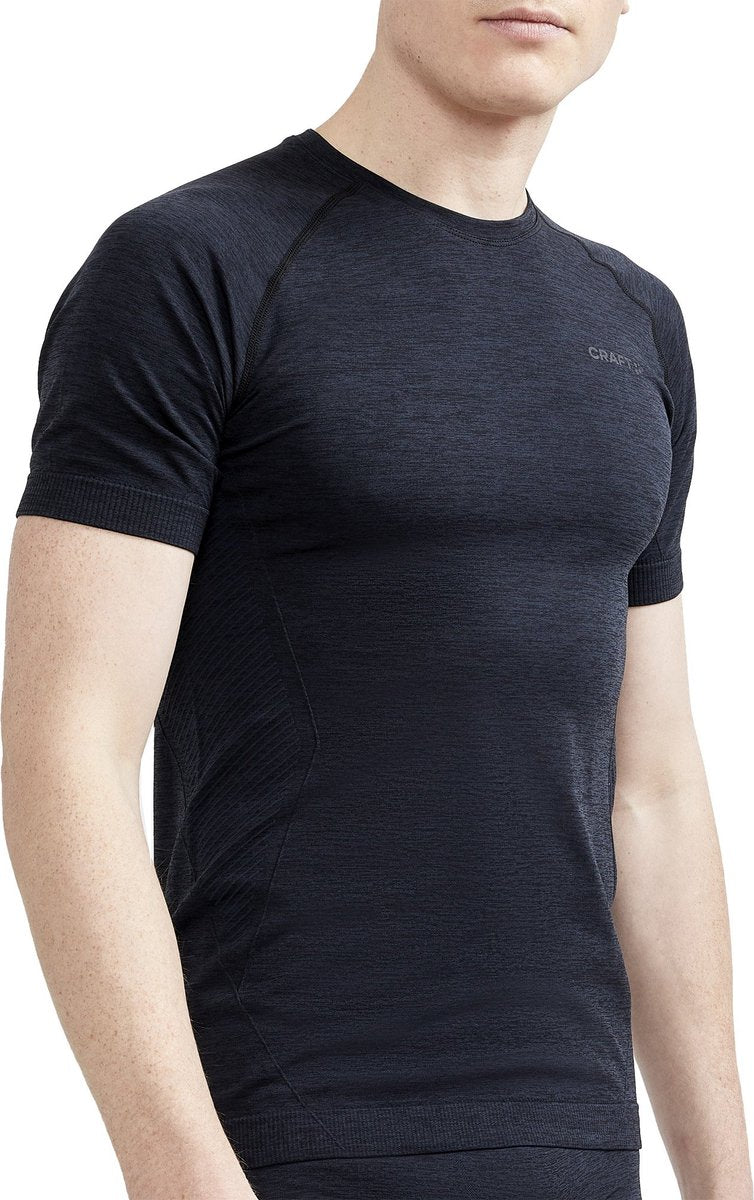 Craft Core Dry Active Comfort SS M Herren-Thermoshirt – Schwarz