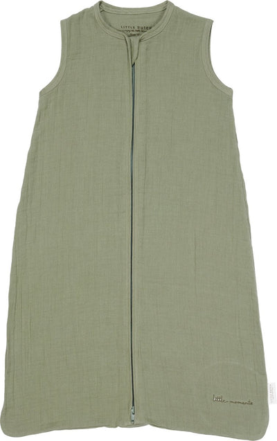 Little Dutch Schlafsack Sommer hydrophil 70 cm – Grün – Größe 70 cm – Little Farm
