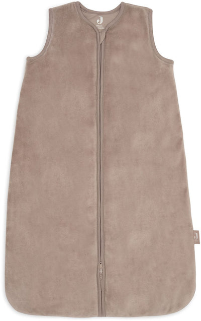 Jollein Schlafsack Baby ärmellos 110 cm – Samt – Milchkaffee
