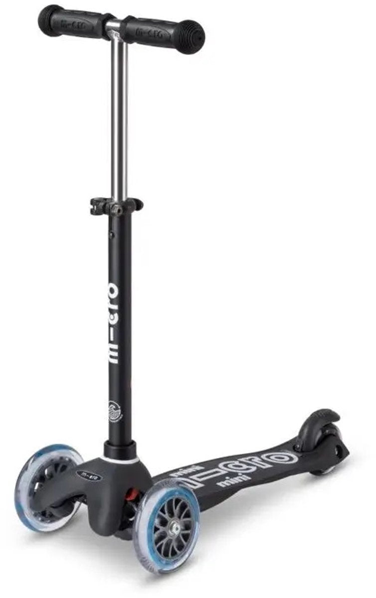 Micro Mini Deluxe | Roller in Schwarz für Kinder ab 2+ | maximal 50 kg