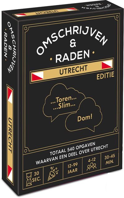 Puzzlespiele, Beschreibungs- und Ratespiele, Lernspiel Utrecht – Brettspiel aus Pappe.