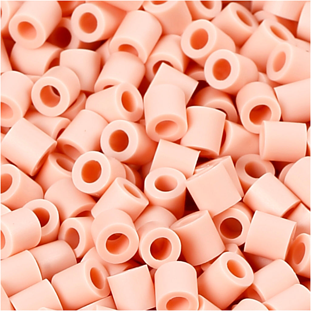 Nabbi Fotoperlen, Größe 5x5 mm, Lochgröße 2,5 mm, mittel, rosa (18), 6000 Stück 1 Box