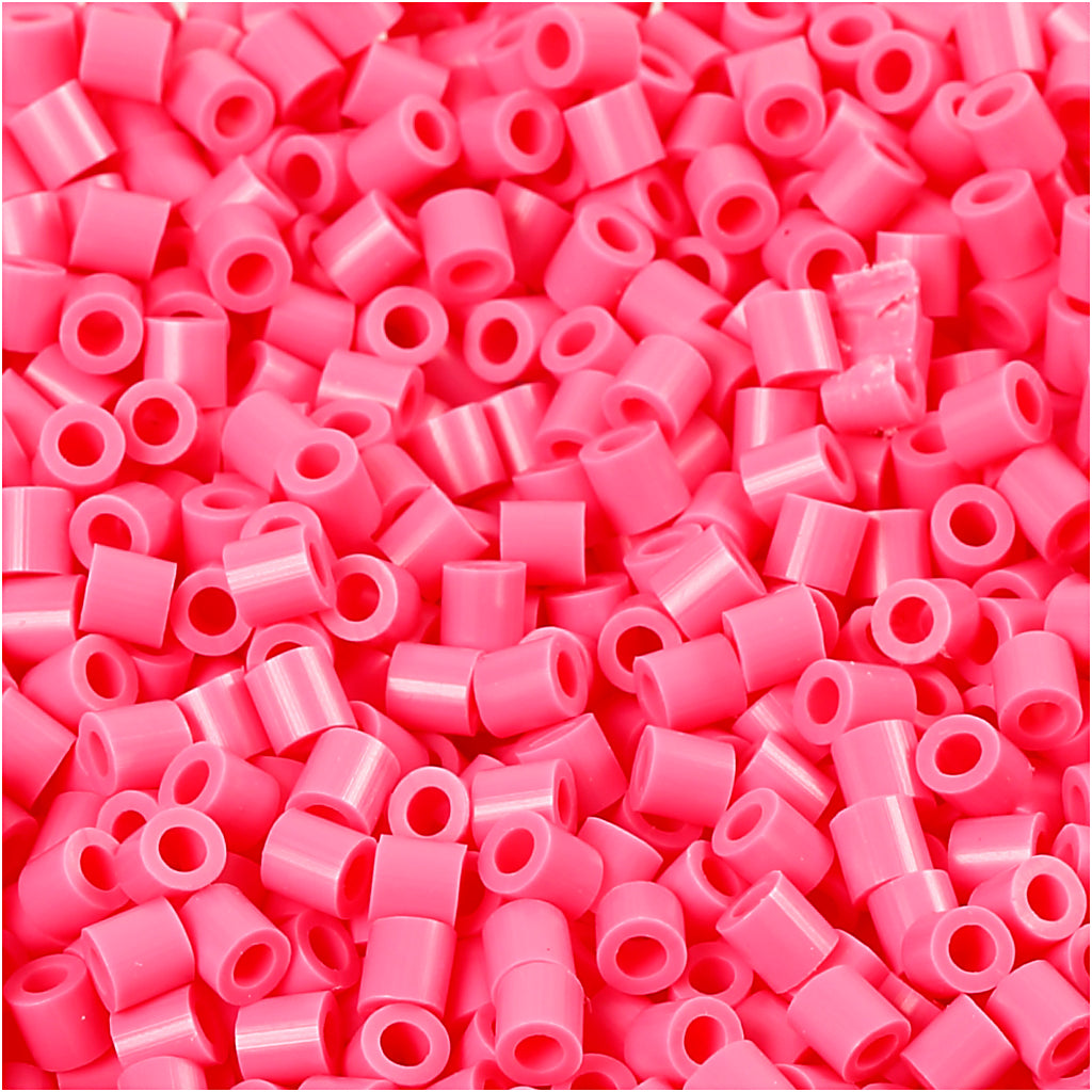 Nabbi Fotoperlen, Größe 5x5 mm, Lochgröße 2,5 mm, mittel, altrosa (25), 6000 Stück 1 Box