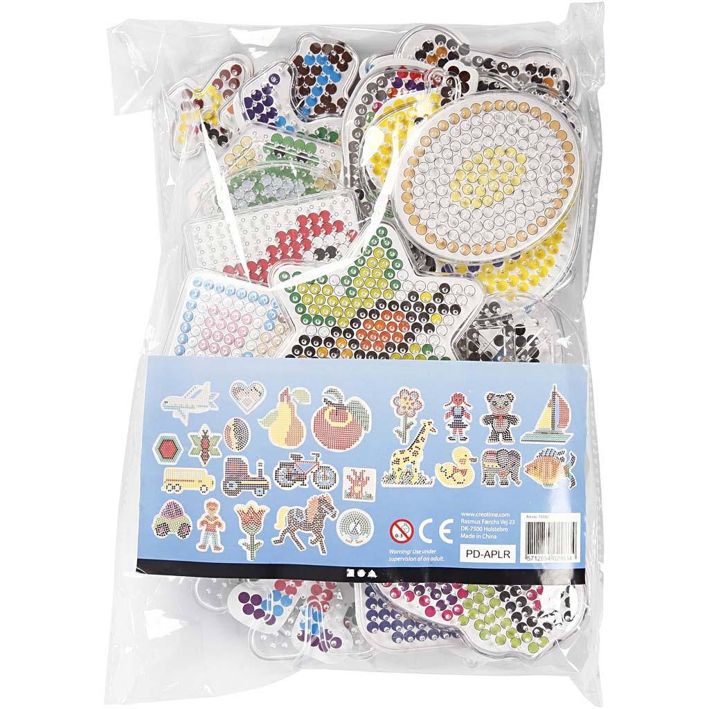 Creativ Company Grundplatte, Maße 7x7,5-14x16 cm, mittel, 24 Stück 1 Box