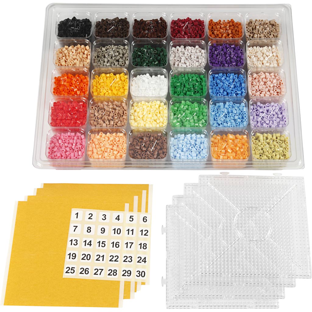 Nabbi Starterset Fotoperlen, mittel, 15000 Stück, 1 Set