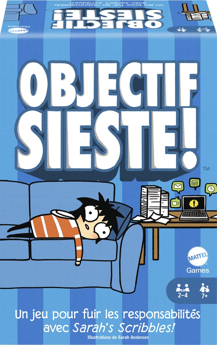 Mattel Games Future Me Problems – Französisch – Kartenspiel