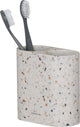 Robbenfellmischung – Zahnbürstenhalter doppelt – freistehend – Terrazzo