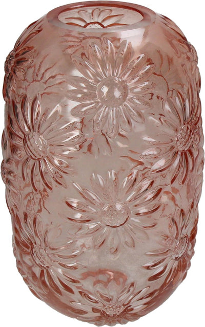 HD-Sammlungsvase aus Glas, orange, 15 x 15 x 24 cm