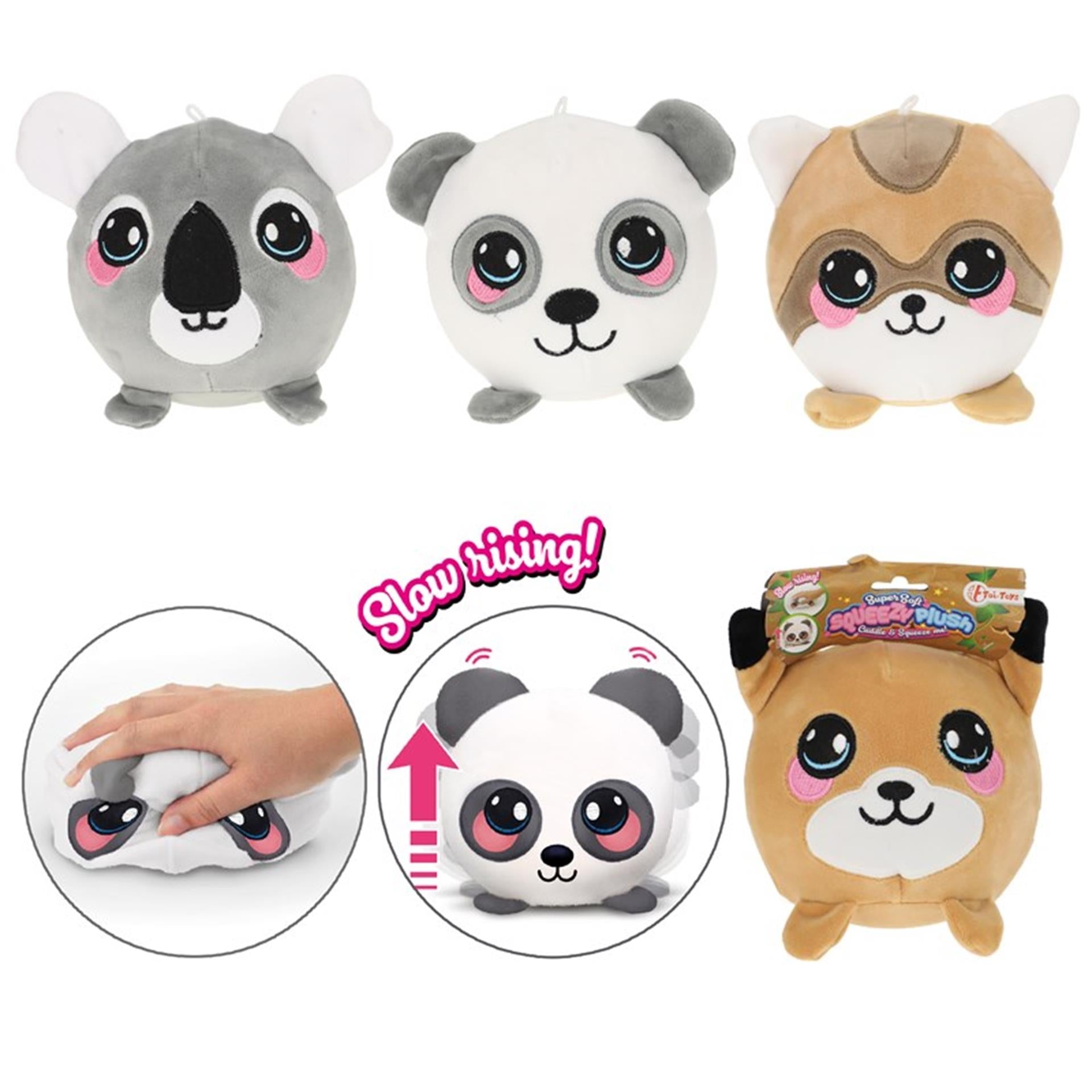 Toi-toys Toi Toys Squeezies Plüsch 15cm