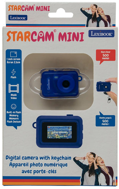 Lexibook Schlüsselanhänger Miniatur-Digitalkamera hellblau mit integriertem Flash-Speicher