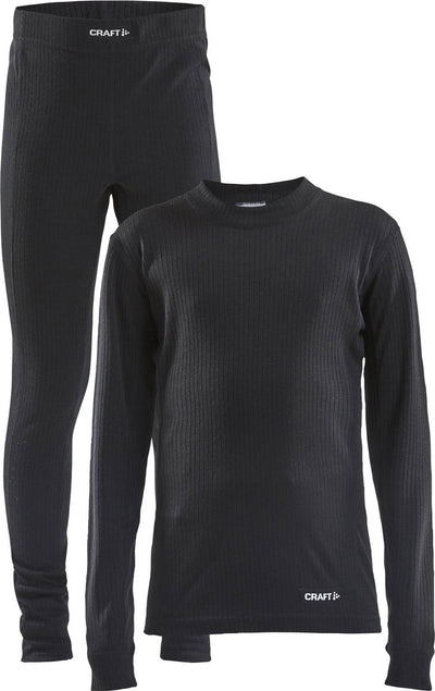 Craft Core Dry Baselayer Thermoset Kinder – Schwarz – Größe 146