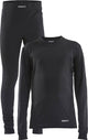 Craft Core Dry Baselayer Thermoset Kinder – Schwarz – Größe 146