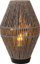 Lucide cordulle - Tischlampe - 1xe27 - grau