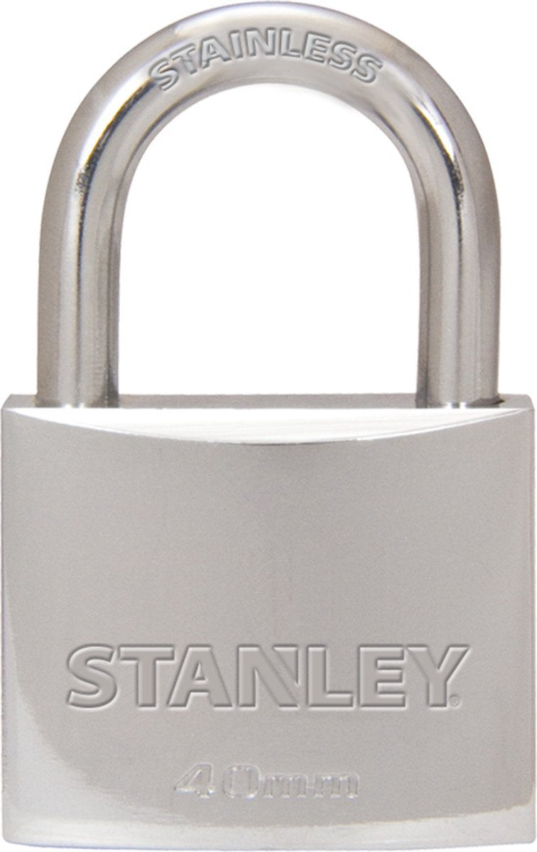 Stanley 81051 371 401 Vorhängeschloss 40 mm Schlüsselschloss