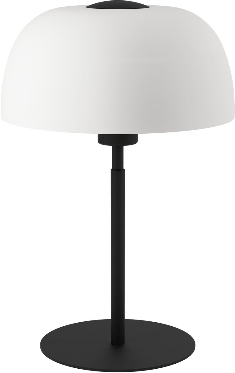 Eglo Solo 2 Tischleuchte - e27 - 41,5 cm - schwarz|weiß