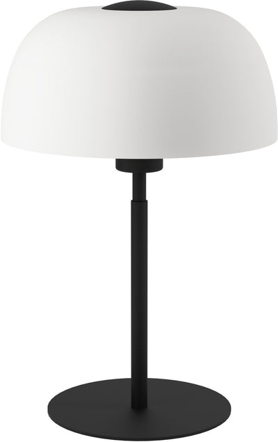 Eglo Solo 2 Tischleuchte - e27 - 41,5 cm - schwarz|weiß