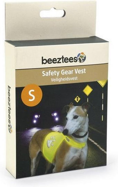 Beeztees Safety Gear Sicherheitsweste – Hund – Gelb – S
