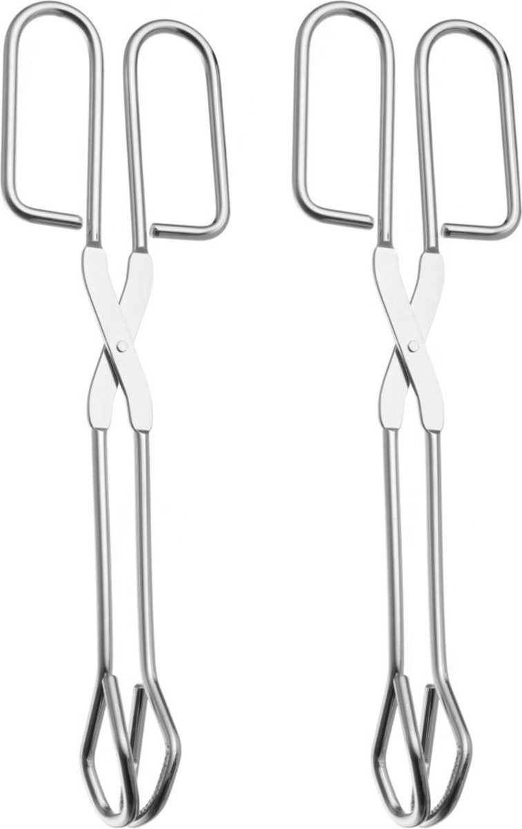 Hendi Servierzange – Edelstahl – spülmaschinenfest – 240 mm – 2er-Set