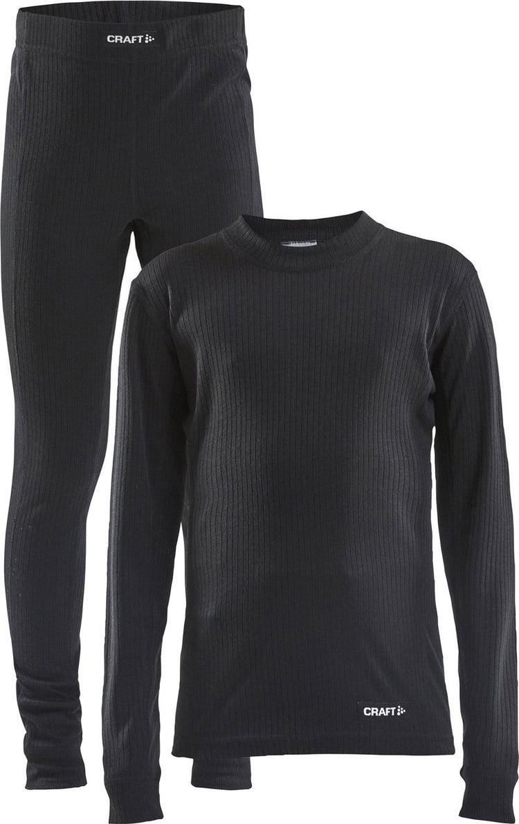 Craft Core Dry Baselayer Thermoset Kinder – Schwarz – Größe 134