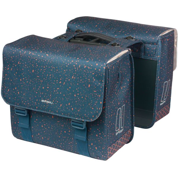 Basilikum Doppelbeutel Flair Mik 35L Marine Blau