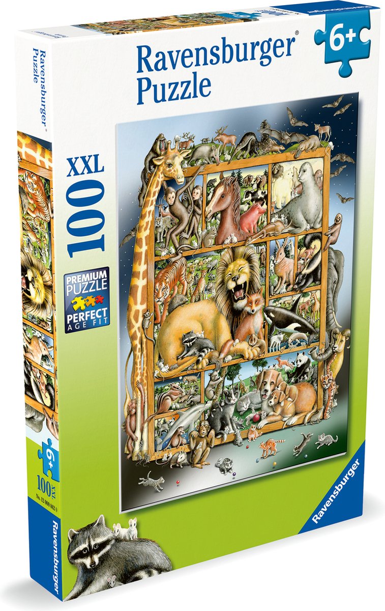 Ravensburger Jigsaw Puzzle XXL Tiercollage, 100..