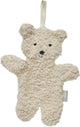 Jollein Schnullertuch Teddybär – Natur – Schnuller-Kuscheltier Baby – 100 % Polyester