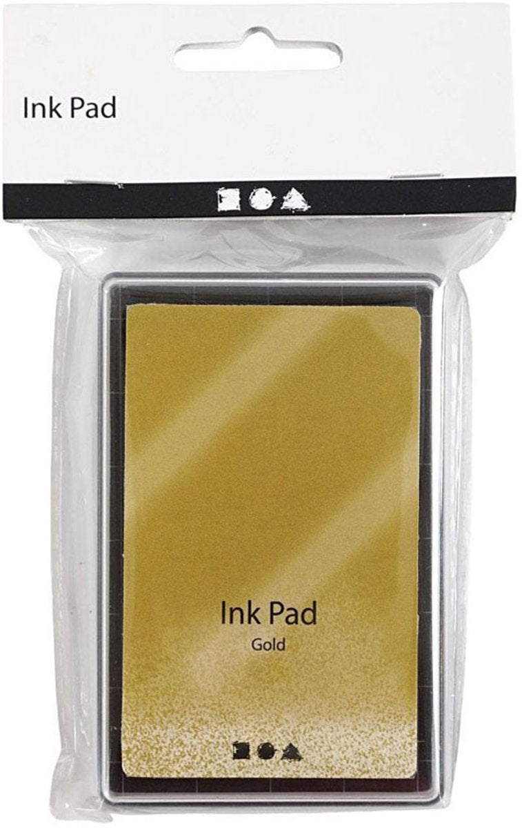 Creativ Company Stamp Ink Gold, 9x6 cm