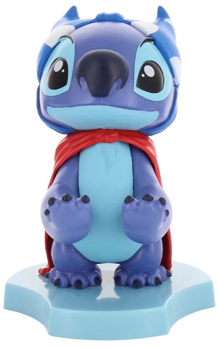 Cableguys Stitch - Unterhosenheld - Figurenständer für Telefon | Ladekoffer (Cable Guys Mini)