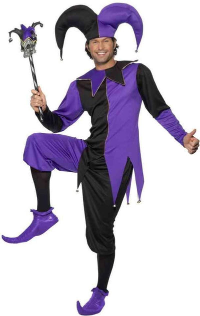 Vegaoo Mittelalterliches Narrenkostüm für Herren – Fasching – Mittel