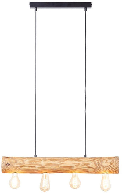 Brilliant Trabo – Hängelampe – Breite 70 cm – E27 max. 4 x 25 W – Holz