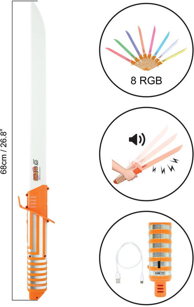 Lexibook Naruto LED-Laserschwert mit Soundeffekten