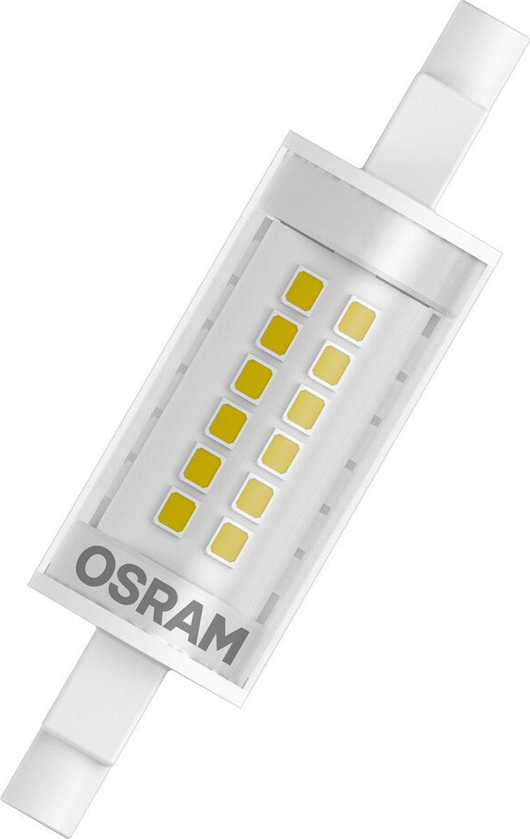 Osram LED-Lampe – Röhre R7S 78 mm – 7 W – 806 Lumen – warmweiß – klar – nicht dimmbar
