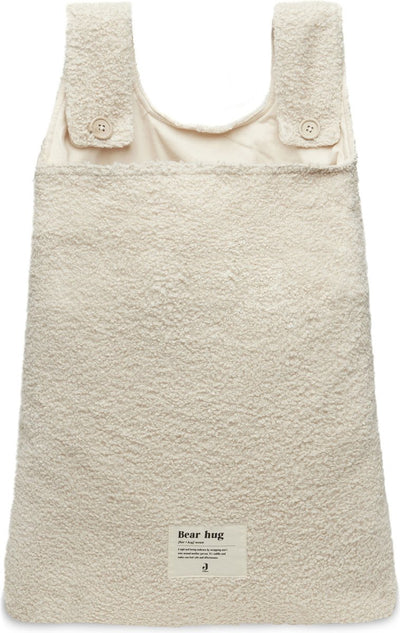 Jollein – Laufstalltasche (Boucle – Natur) – Laufstall-Aufbewahrungstasche, Aufbewahrungstasche, Spielzeugtasche