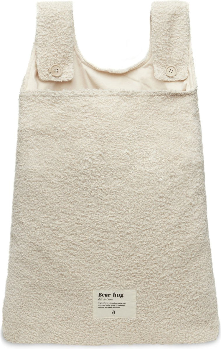 Jollein – Laufstalltasche (Boucle – Natur) – Laufstall-Aufbewahrungstasche, Aufbewahrungstasche, Spielzeugtasche