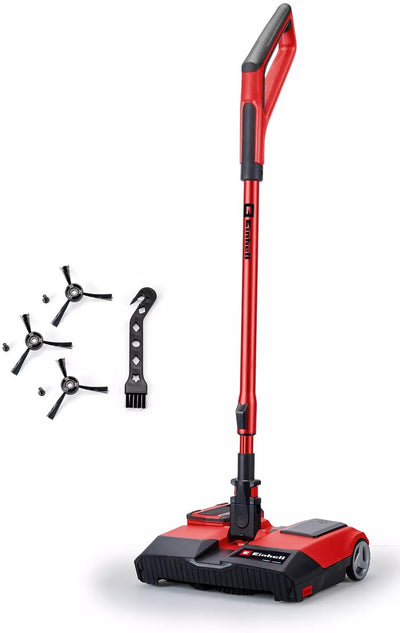 Einhell Akku-Kehrmaschine TE-FS 18 Li Solo – Power X-Change – 18 V Li-Ion – Kehrbreite: 25 cm – Schmutztankinhalt: 0,4 l – exkl. Akku und Ladegerät